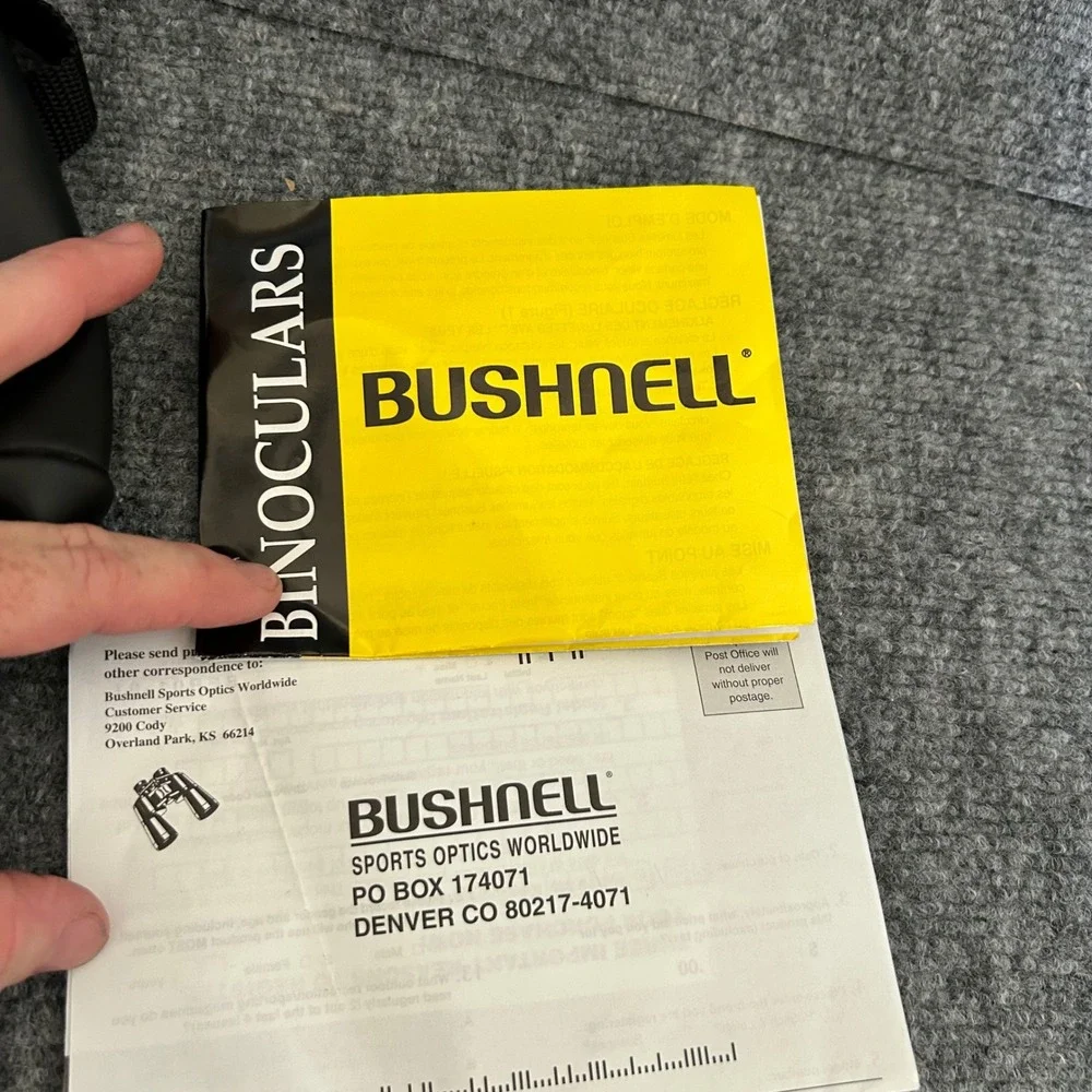 Bushnell logo shoulder synthetic